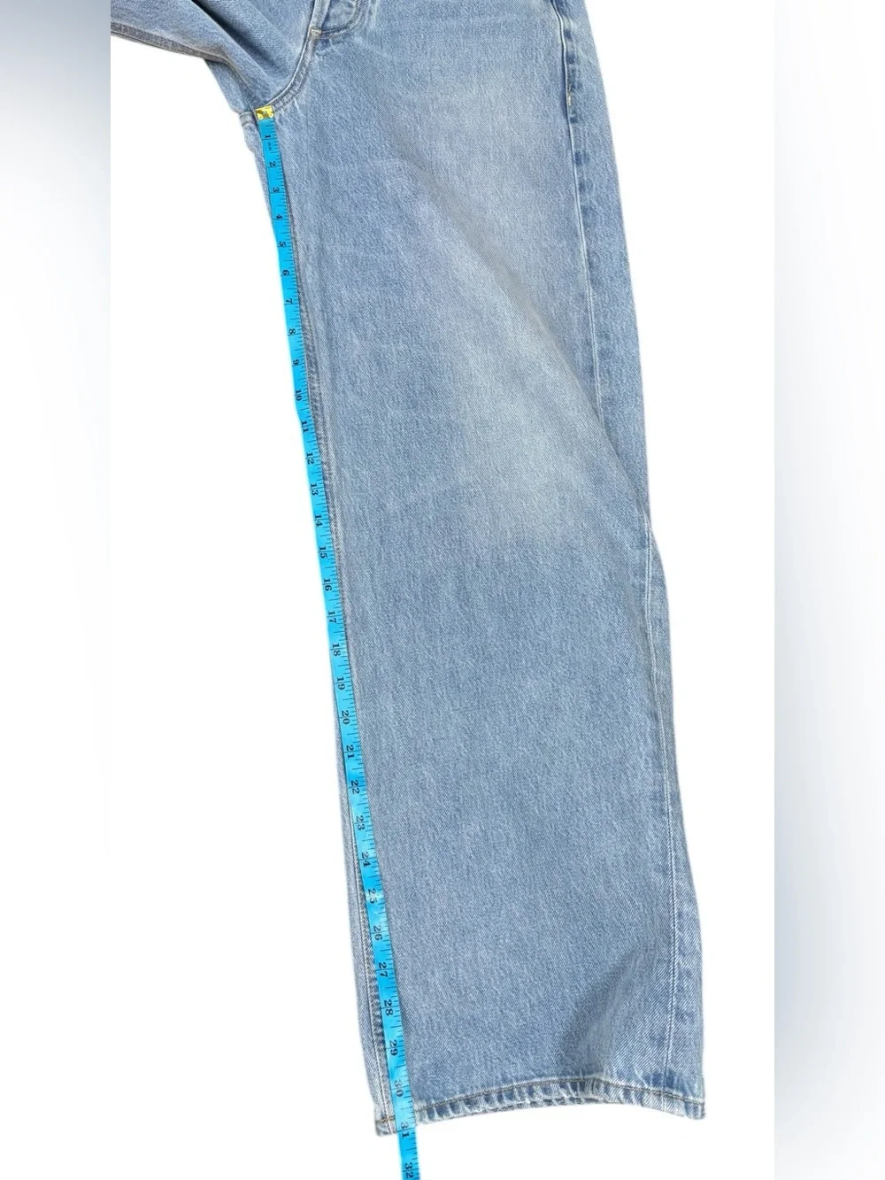 Citizens of Humanity Ayla Baggy Jeans in Skylights size 27 - Picture 8 of 15